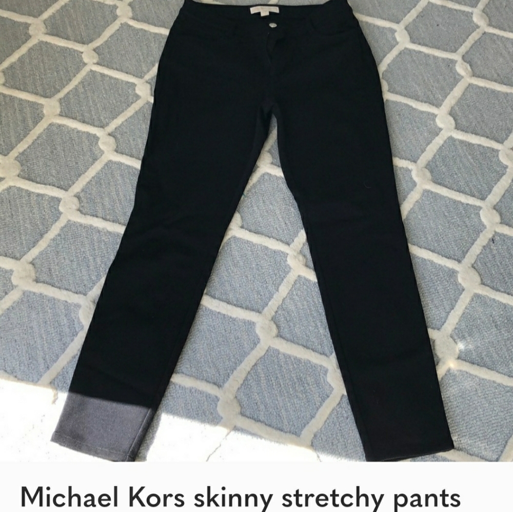 Michael kors black skinny pants